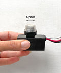 Tiny Twilight Sensor Dusk Dawn Automatic Switch for our LED House Numbers